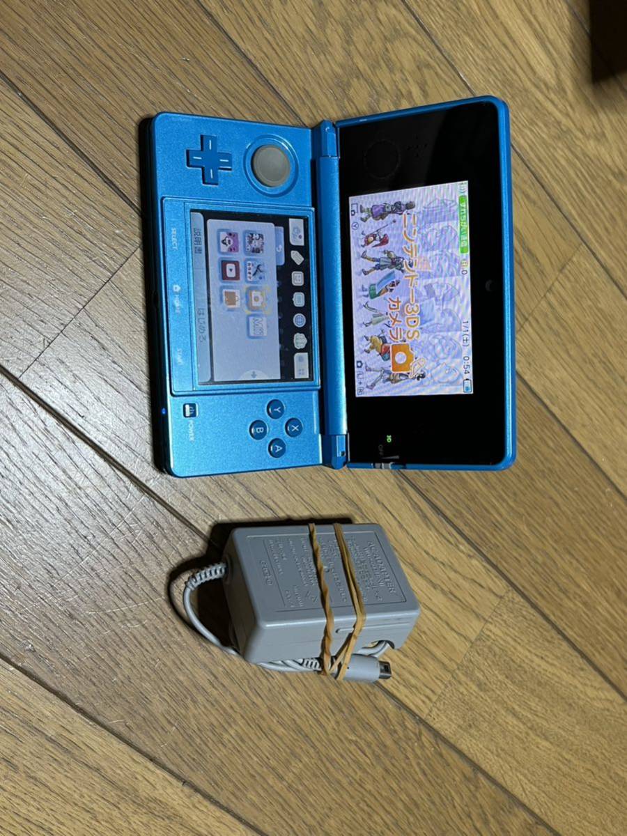 Nintendo ニンテンドー3DS本体 アダプター付き