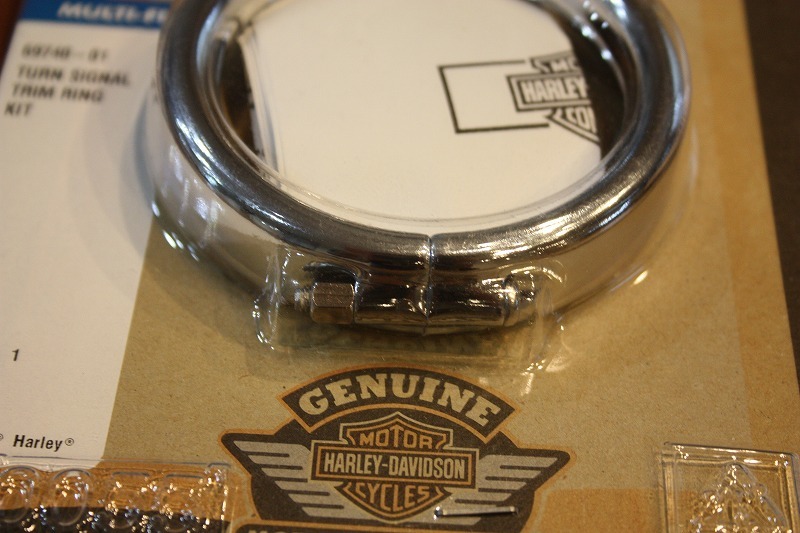 ハーレー純正 ハーレー 純正 オプション ターンシグナル トリムリング