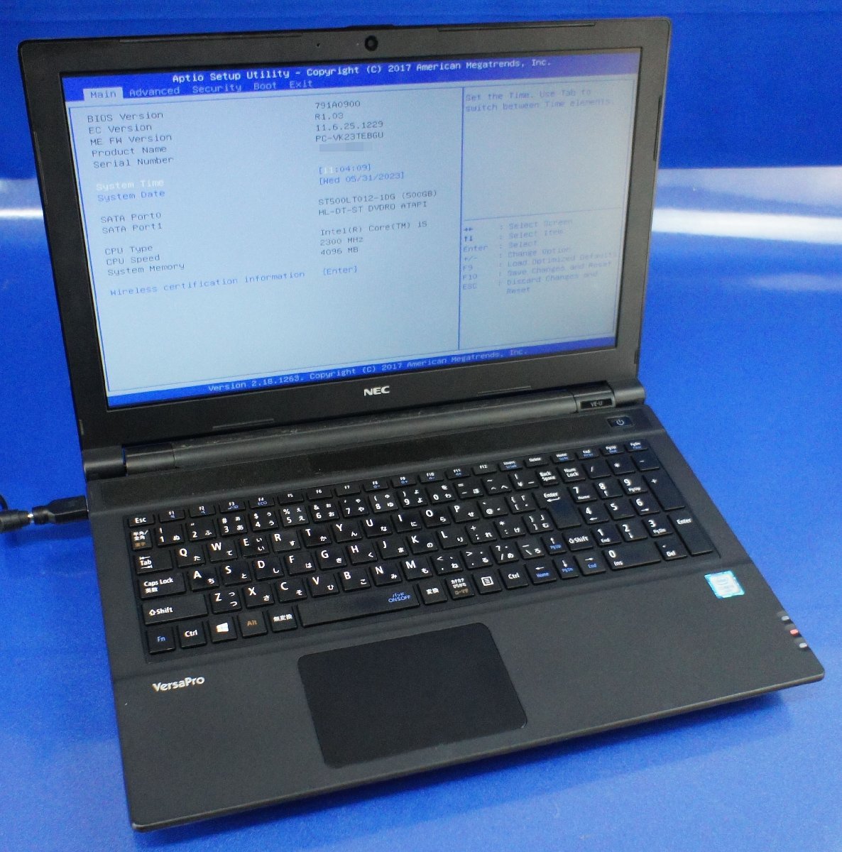  OS無し訳あり品 15.6インチ NEC VK23TE-U PC-VK23TEBGU/Core i5-6200U/メモリ4GB/HDD500GB/ノート PC テンキー F053102K(15インチ～)｜売買されたオークション情報、yahooの商品情報をアーカイブ公開 - オークファ NEC