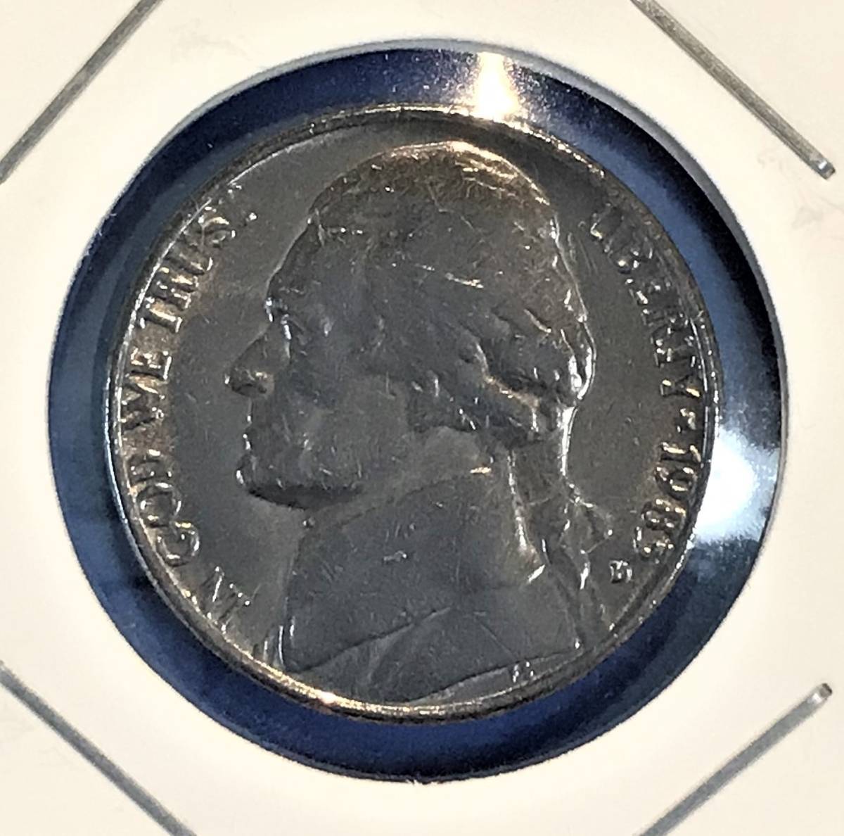 アメリカ コイン1983年 5セント硬貨 の入札履歴 - 入札者の順位