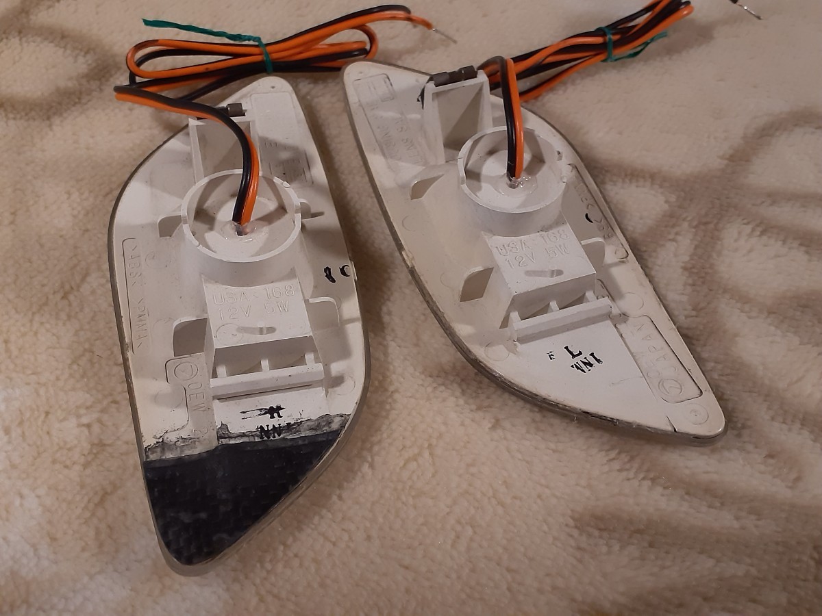 GDB インプレッサ WRX STI LED サイドマーカー フェンダーマーカー