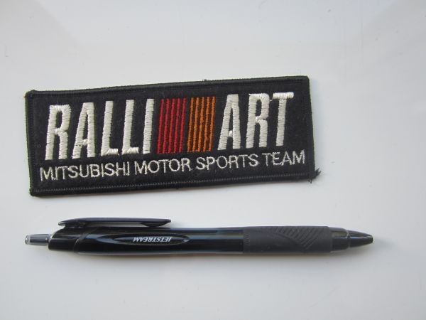 中古】ビンテージ RALLIART ラリーアート 三菱自動車工業 パーツ ロゴ