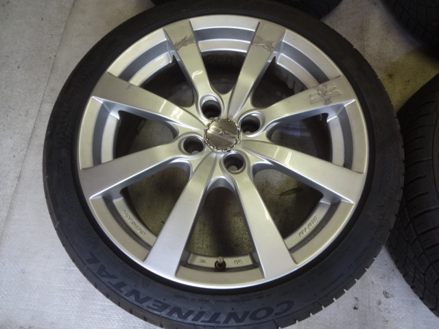 OZレーシング ミケランジェロ 17インチ 7J +44 PCD100 4H 205/45R17  