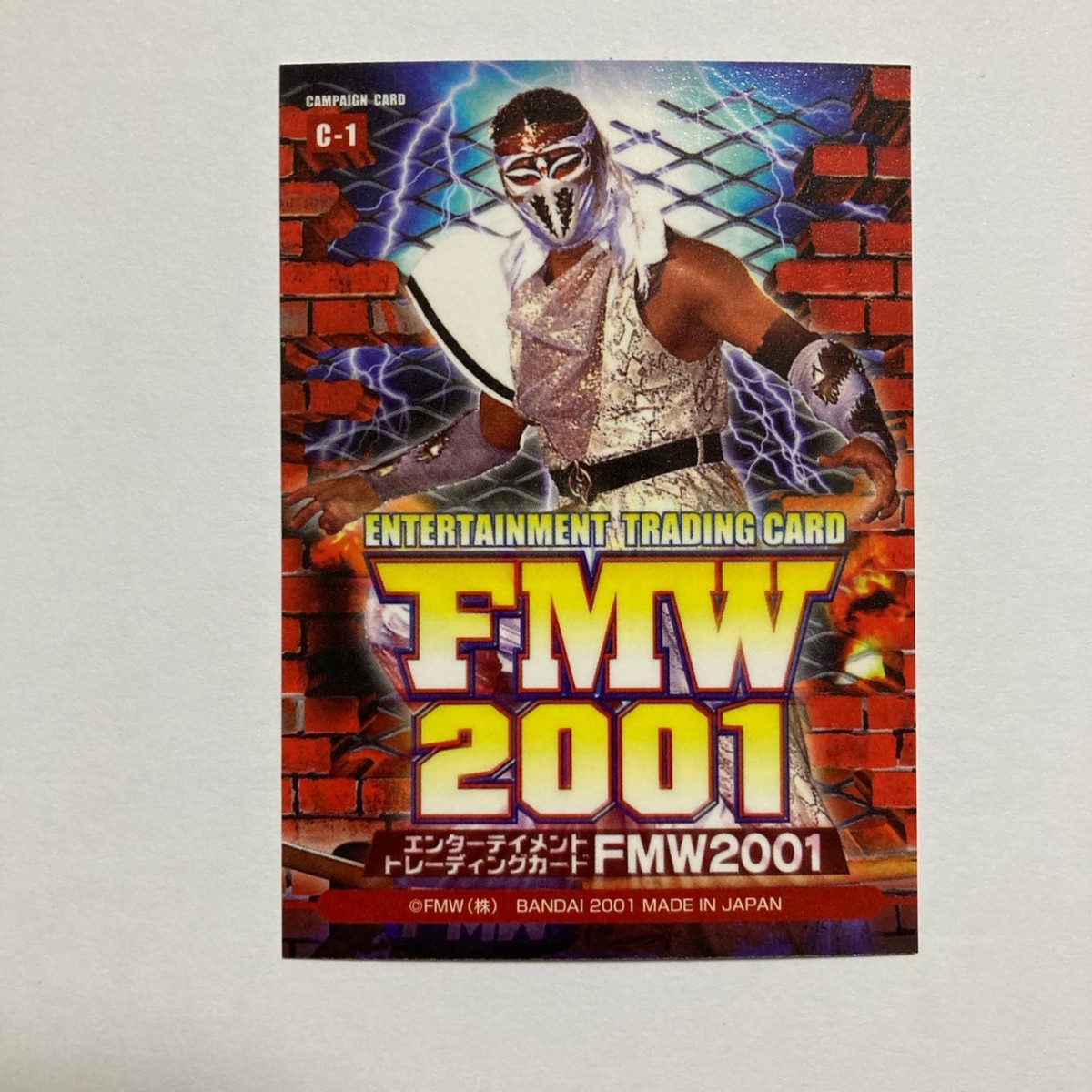 FMW オフィシャルトレーディングカード ハヤブサ H 箔サインカード