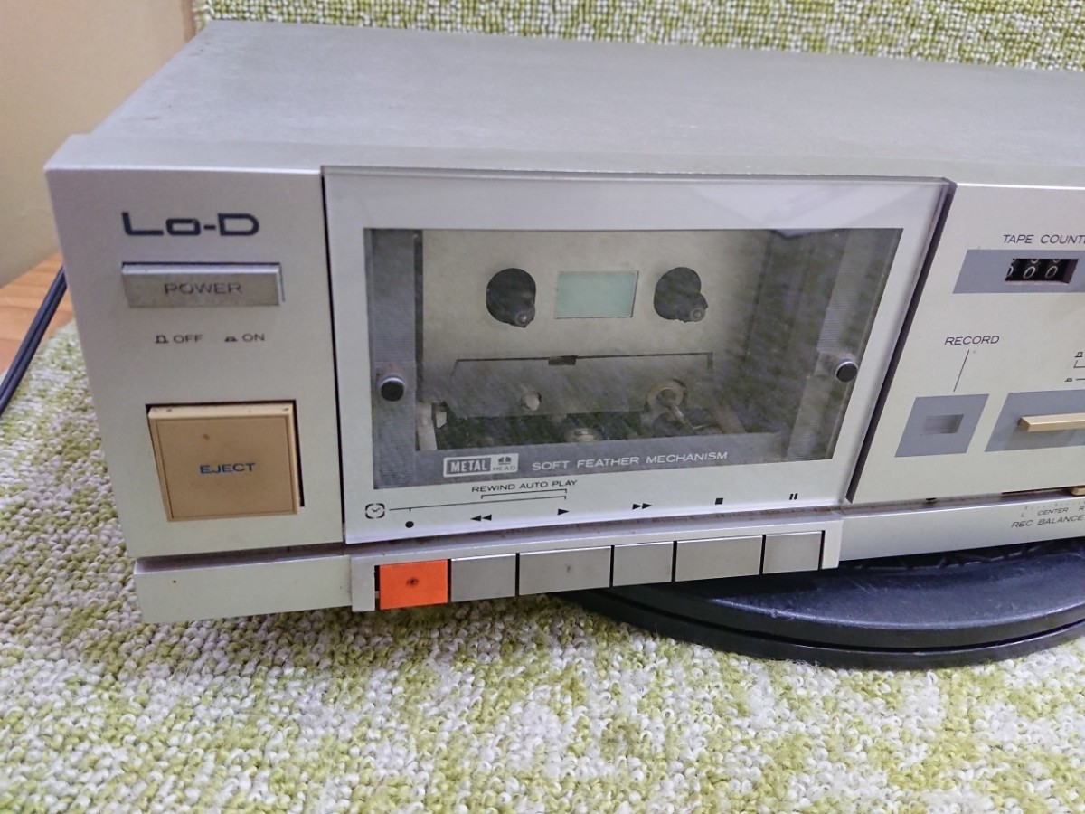 日立 Lo-D D-1メタル対応 カセットデッキ 日立 Lo-D D-1メタル対応 カセットデッキ オーディオ機器 日立 Lo-D D-1