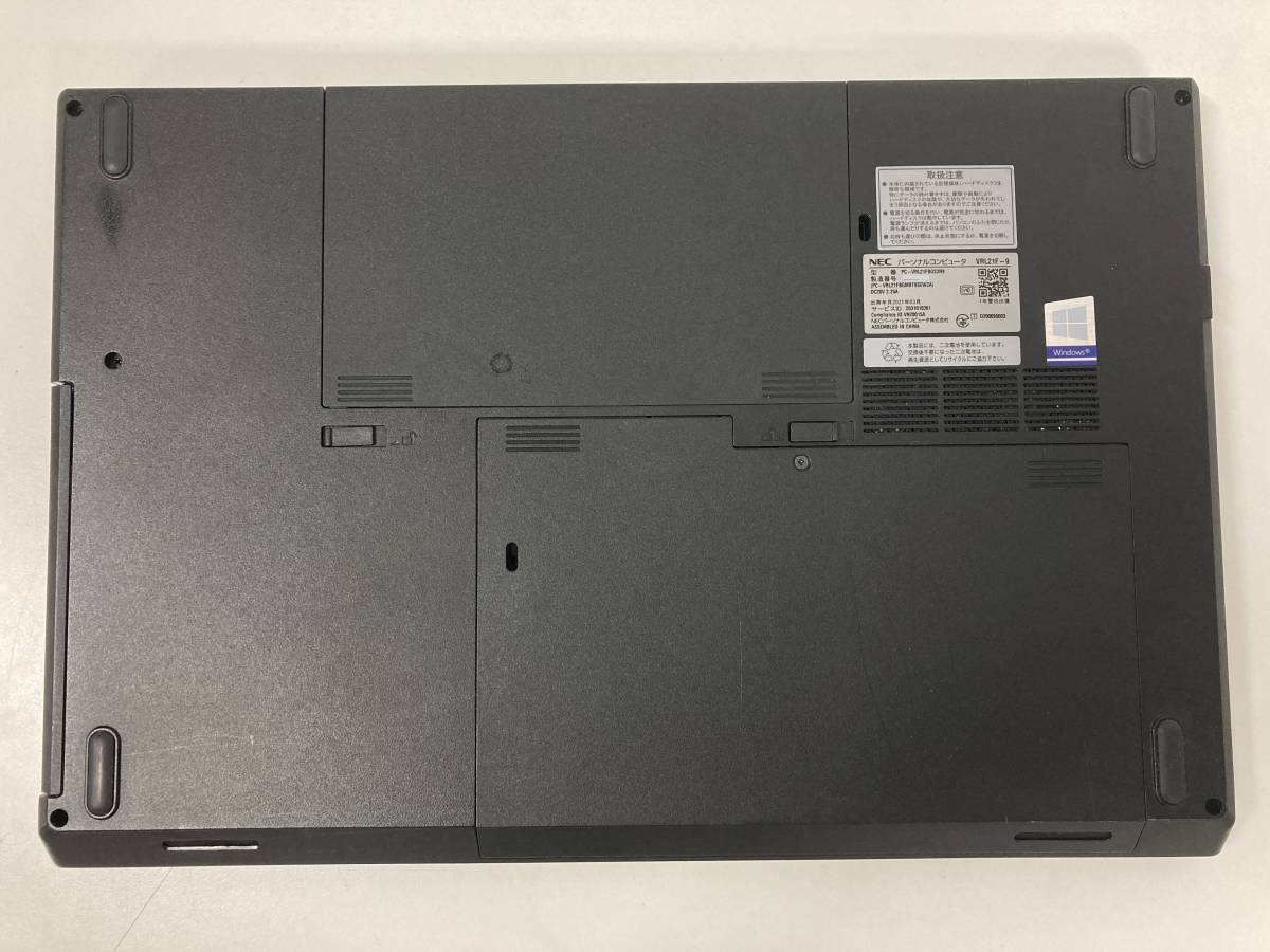 NEC VersaPro VRL21F-9 PC-VRL21FBGS3R9 / Core i3-10110U 2.10GHz 
