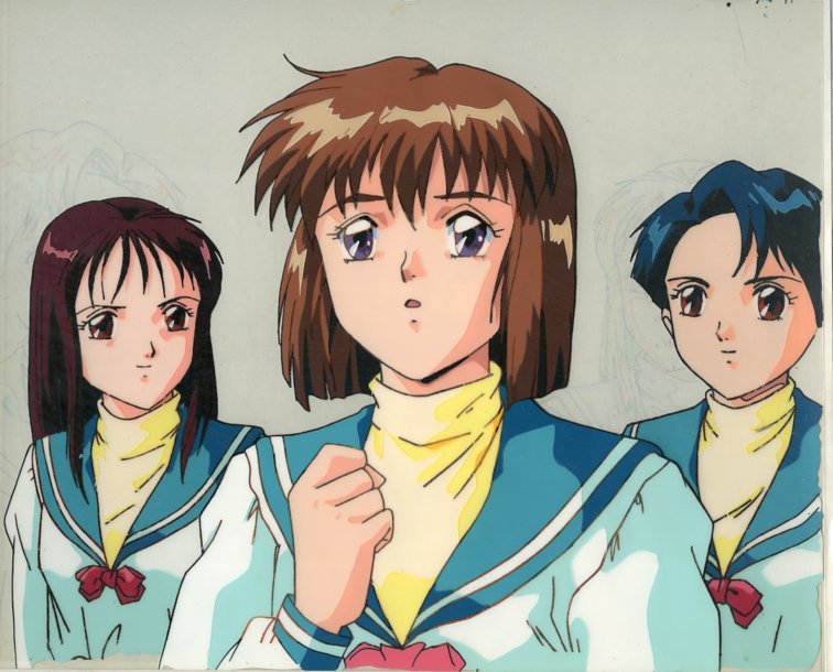 新世紀 GPX サイバーフォーミュラ 複製セル画 「Winners〜SUGO ASURADA