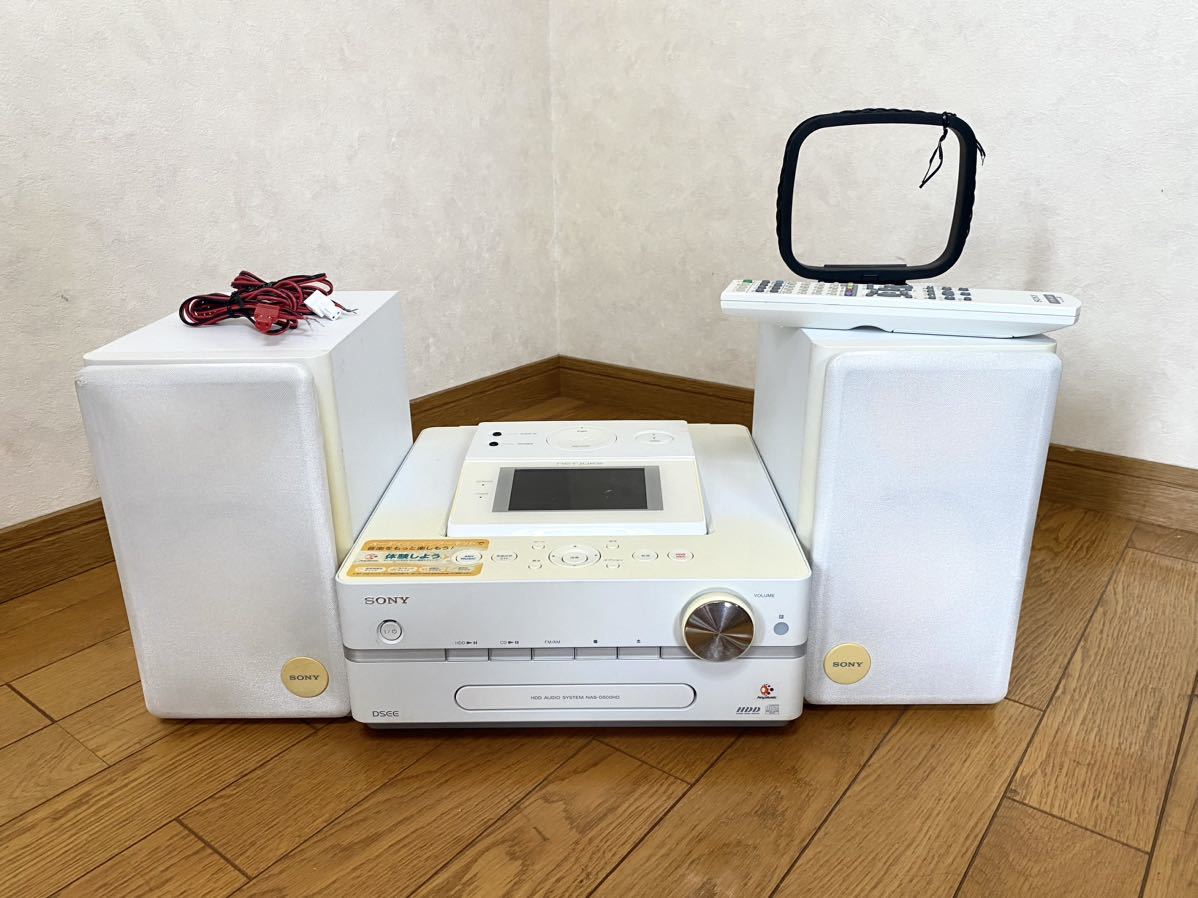 SONY HDD/CDコンポ NAS-D500HD net juke DSEE SONY HCD-D500HD ソニー