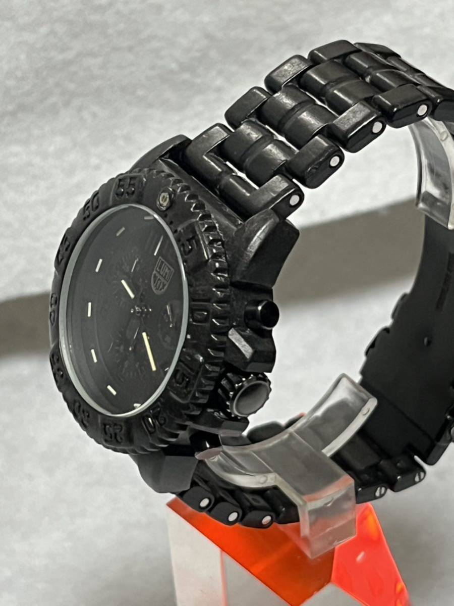 ルミノックス 3080 クロノグラフガラス新品 電池交換済み 稼働品  