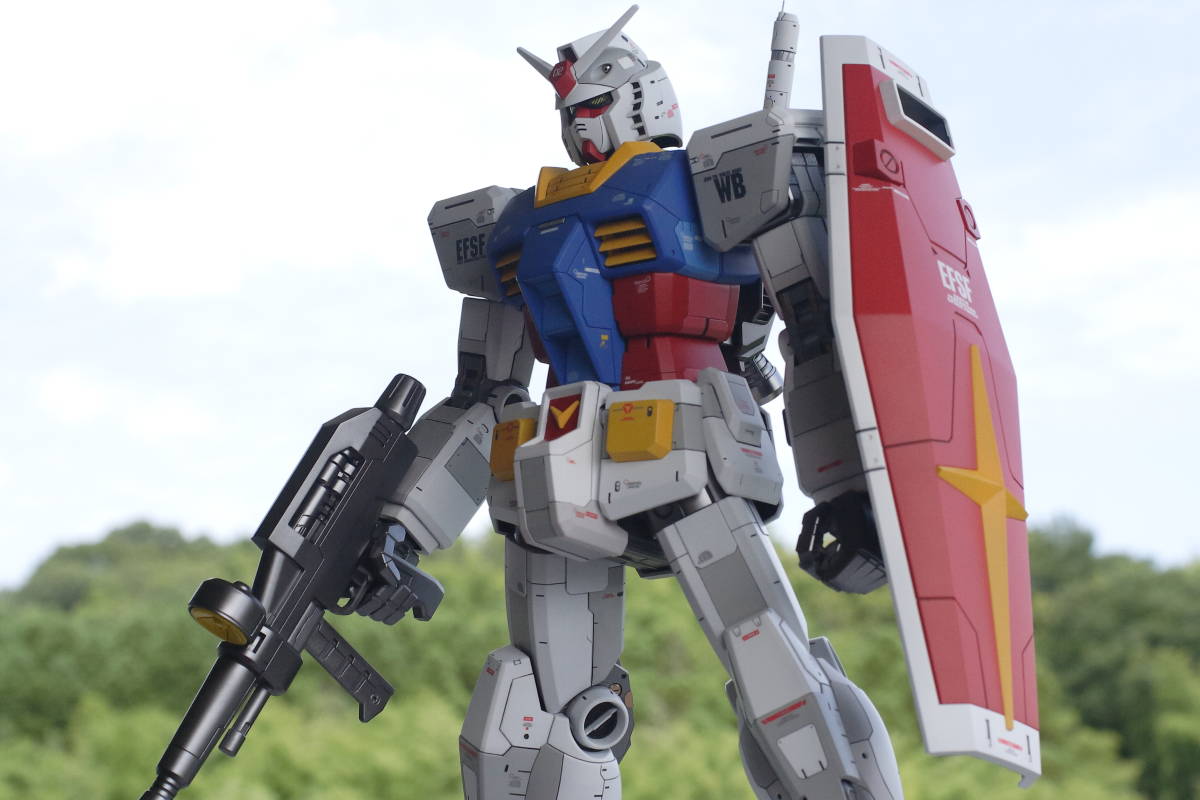 メガサイズ 1/48 RX-78-2 ガンダム（改修塗装済完成品）_3