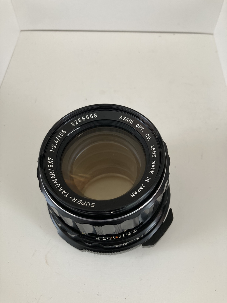 pentax ペンタックス takumar 6x7 1:2.4/105 ASAHI Lens レンズ_1
