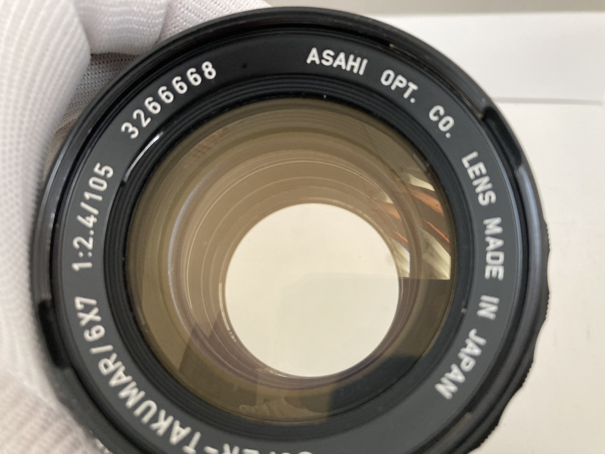pentax ペンタックス takumar 6x7 1:2.4/105 ASAHI Lens レンズ_2
