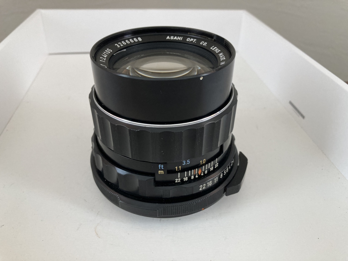 pentax ペンタックス takumar 6x7 1:2.4/105 ASAHI Lens レンズ_5