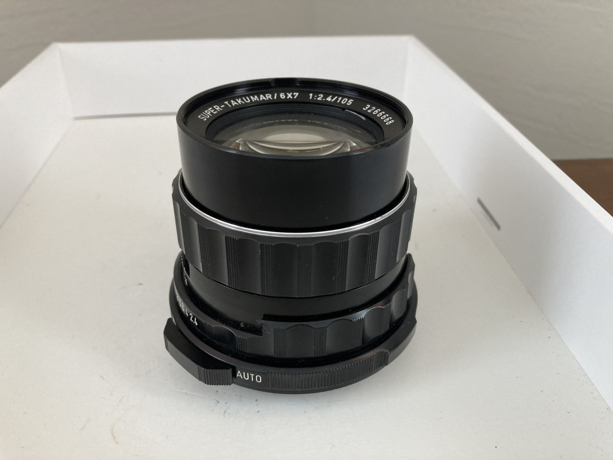 pentax ペンタックス takumar 6x7 1:2.4/105 ASAHI Lens レンズ_6