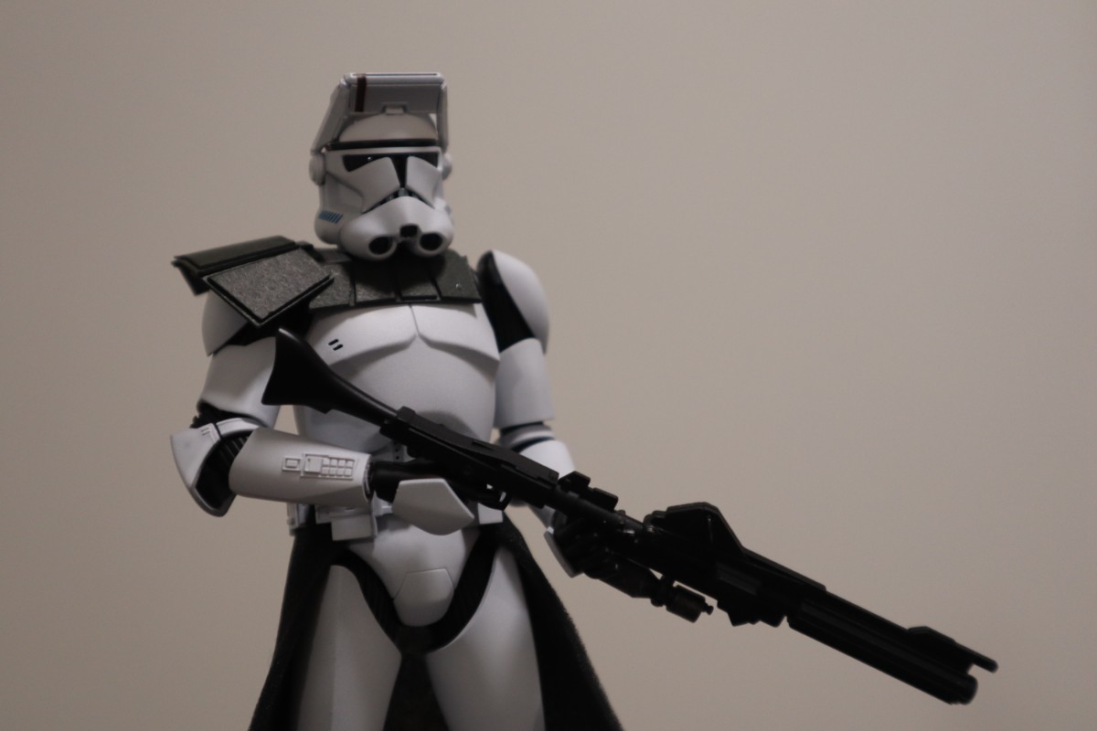 バンダイプラモデル スターウォーズ 1/12 クローン トルーパー 塗装 