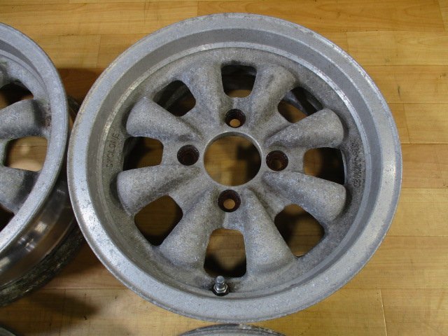 旧車 当時物 CYCLONE ホイール 4本 4H-114.3 14インチ 5.5J+20 AE86