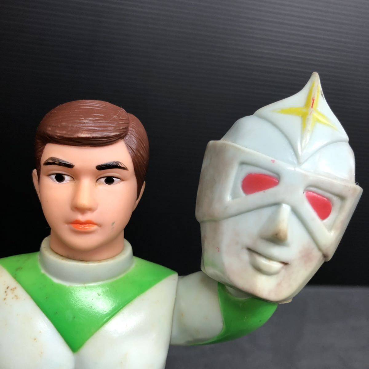 当時物 ミラーマン 面取れ ソフビ 人形 ブルマァク 円谷プロ 【公式通販】