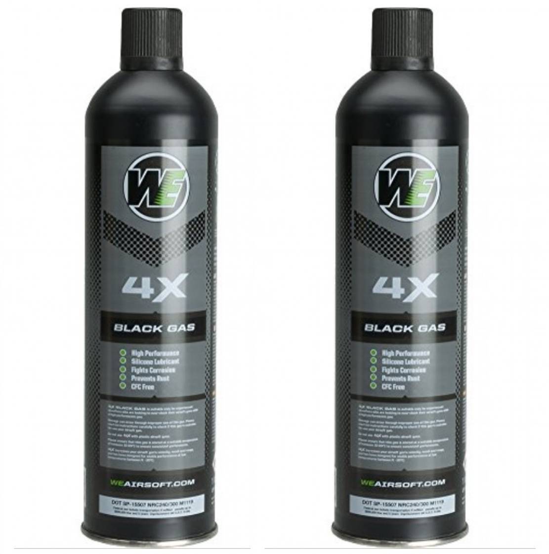 2本セット WE 4X BLACK GAS RED GAS レッドガス【green gas top gas グリーンガス トップガス 猛将 CO2 マルイ we vfc ksc umarex ghk】