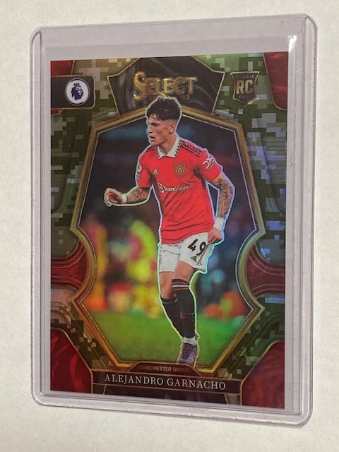 2022-23 Panini Select Premier League Camo Prizm Rookie Alejandro 