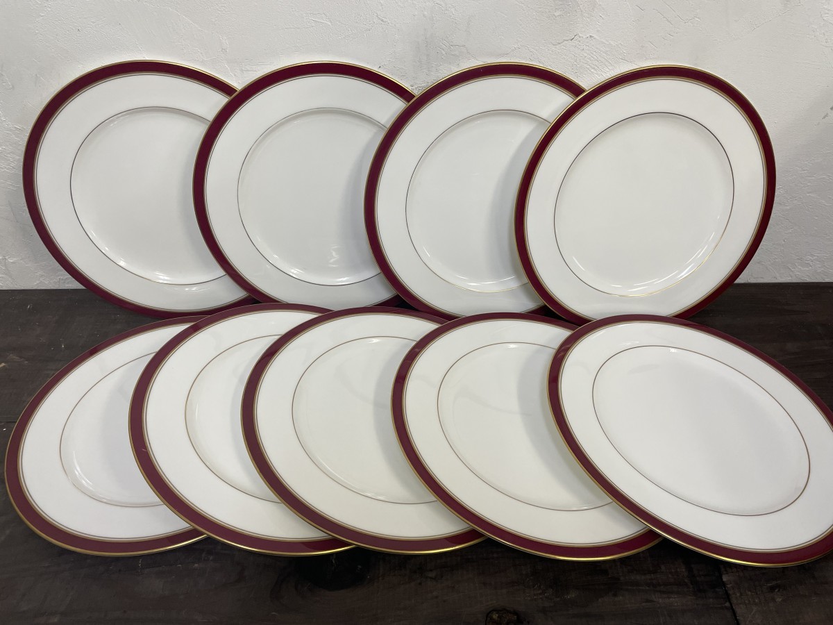 Noritake 27cm ディナープレート 9枚まとめて 【公式通販】