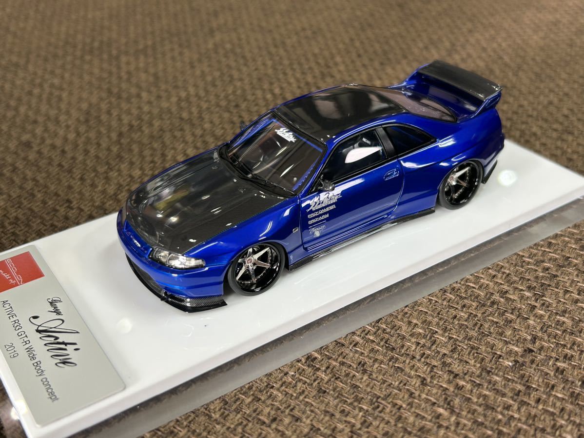 EM489B キャンディブルーメイクアップ ガレージアクティブ BCNR33 日産 スカイライン GTR makeup garage active