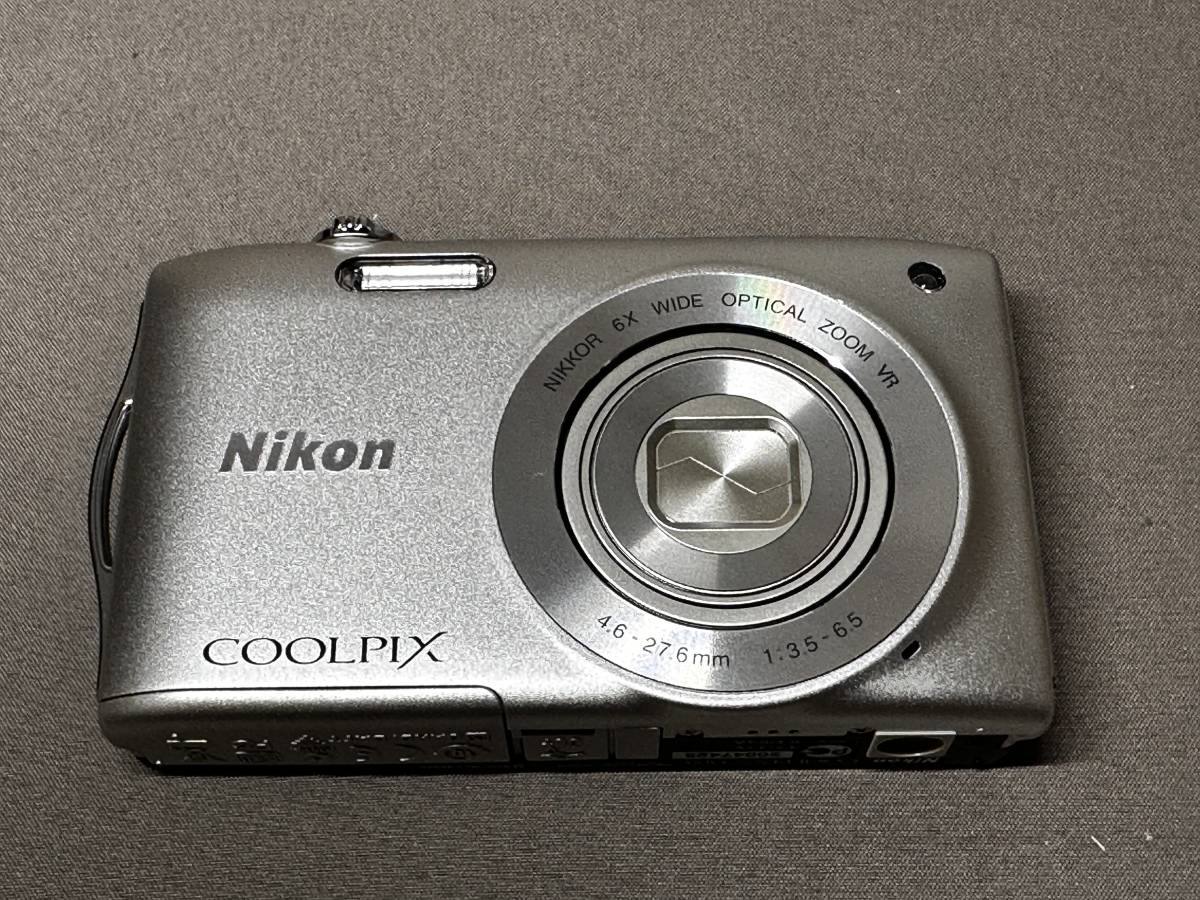 Nikon S3300 Digital Camera Coolpix COOLPIX | Point Silver Shoot 