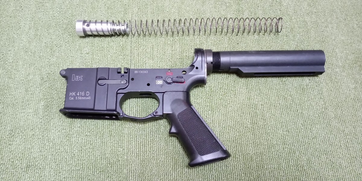 VFC umarex HK416D GBB ロアレシーバー ストップチューブ ガスブロ VFC
