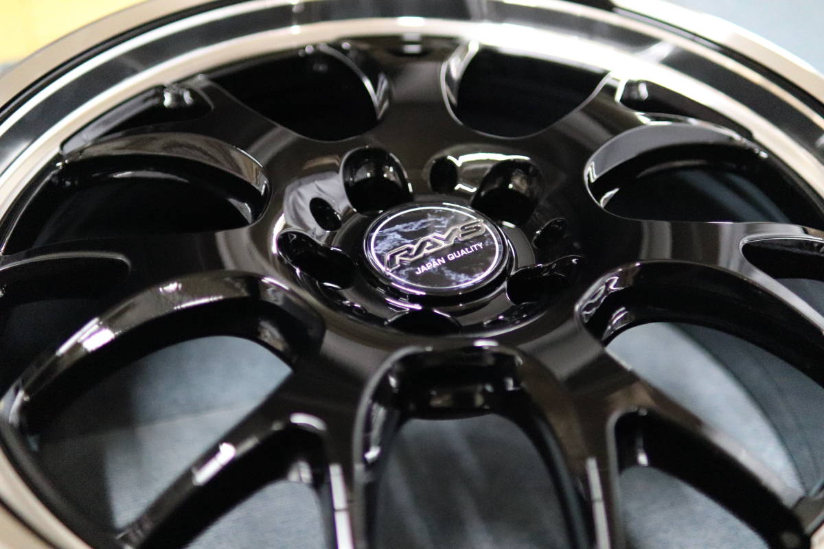 送料無料】【新品ホイール4本】RAYS HOMURA 2X7RA 19インチ 8J +45 5 
