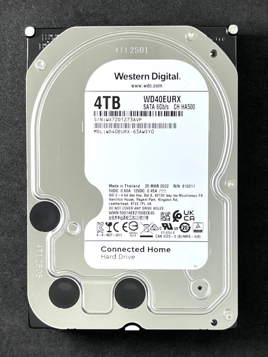 4TB WD Digital HDD Western WD40EURX | ☆ NC2J53WD - Hard ⁄ Drive