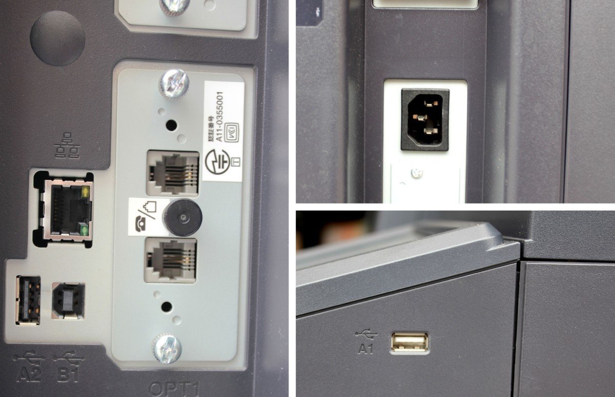動作OK] KYOCERA 京セラ Taskalfa 2551ci 複合機 A3 4段カセット 印刷 