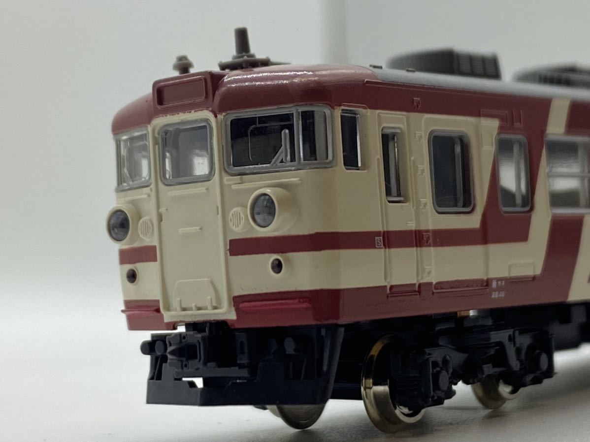 Nゲージ カトー ♯10-450 165系 ムーンライト 赤 3両セット 美品・