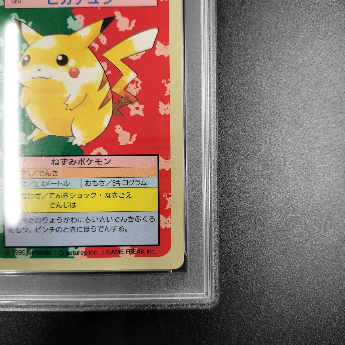 ポケモン トップサン ピカチュウ 裏青 ブルーバック その他】 ポケモン