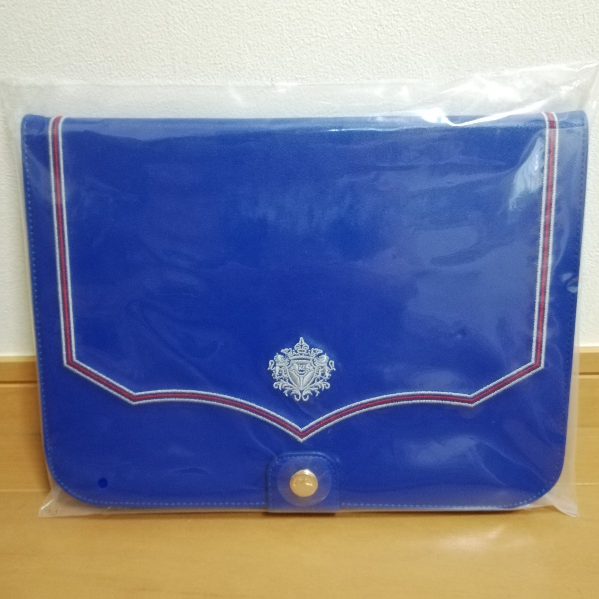 新品未使用品 スマイルゼミ セイバン 天使のはね コラボ商品 ネイビー タブレットケース 10インチ ジャストシステム タブレット