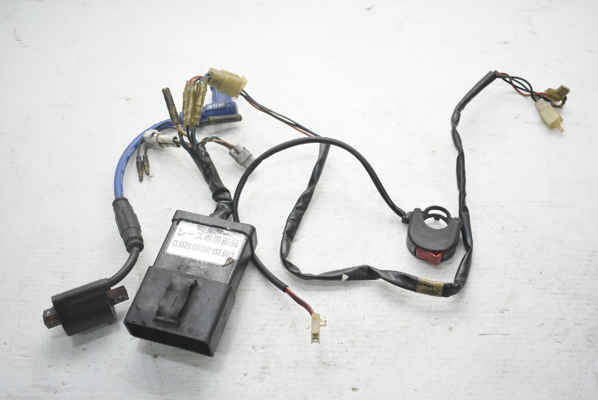 ヤマハ TZM50 4KJ レース専用部品 CDI キルスイッチ イグニッションコイル 電装セット【A】A-259