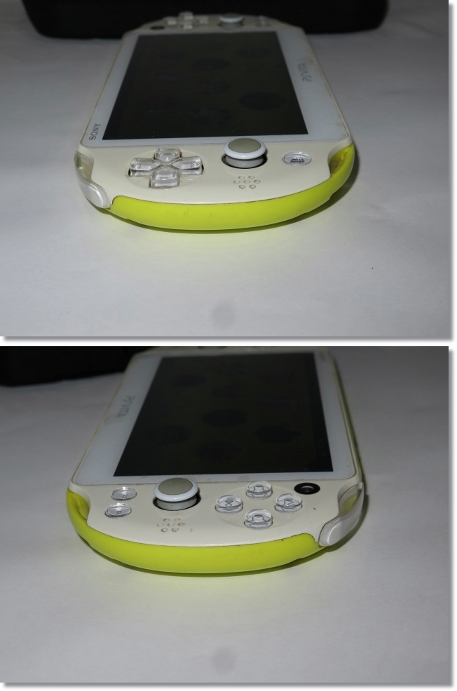 ◇◇SONY/ソニー PS VITA【PCH-2000】ライムグリーン/ホワイト+純正PS 