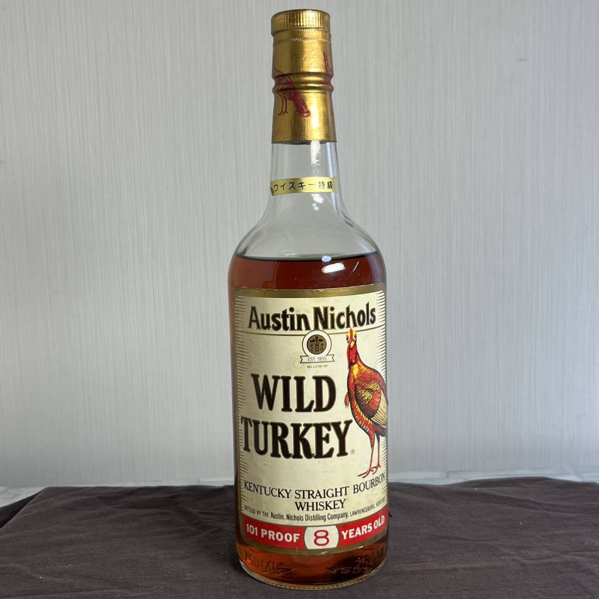 未開栓 WILD TURKEY ワイルドターキー 8年 バーボンウイスキー 101