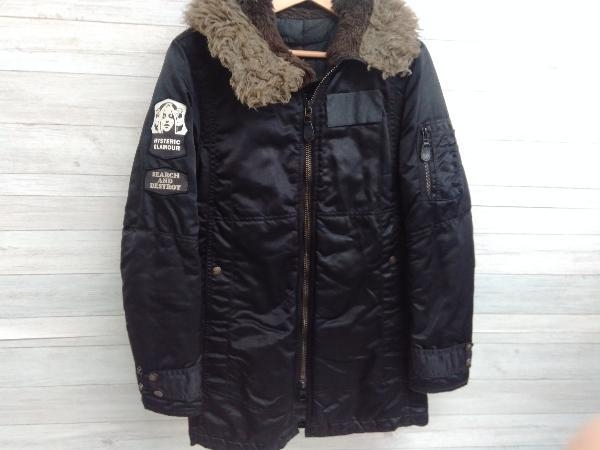 HYSTERIC GLAMOUR 0293AC01 N3-B FLIGHT JACKET BLACK ヒステリック