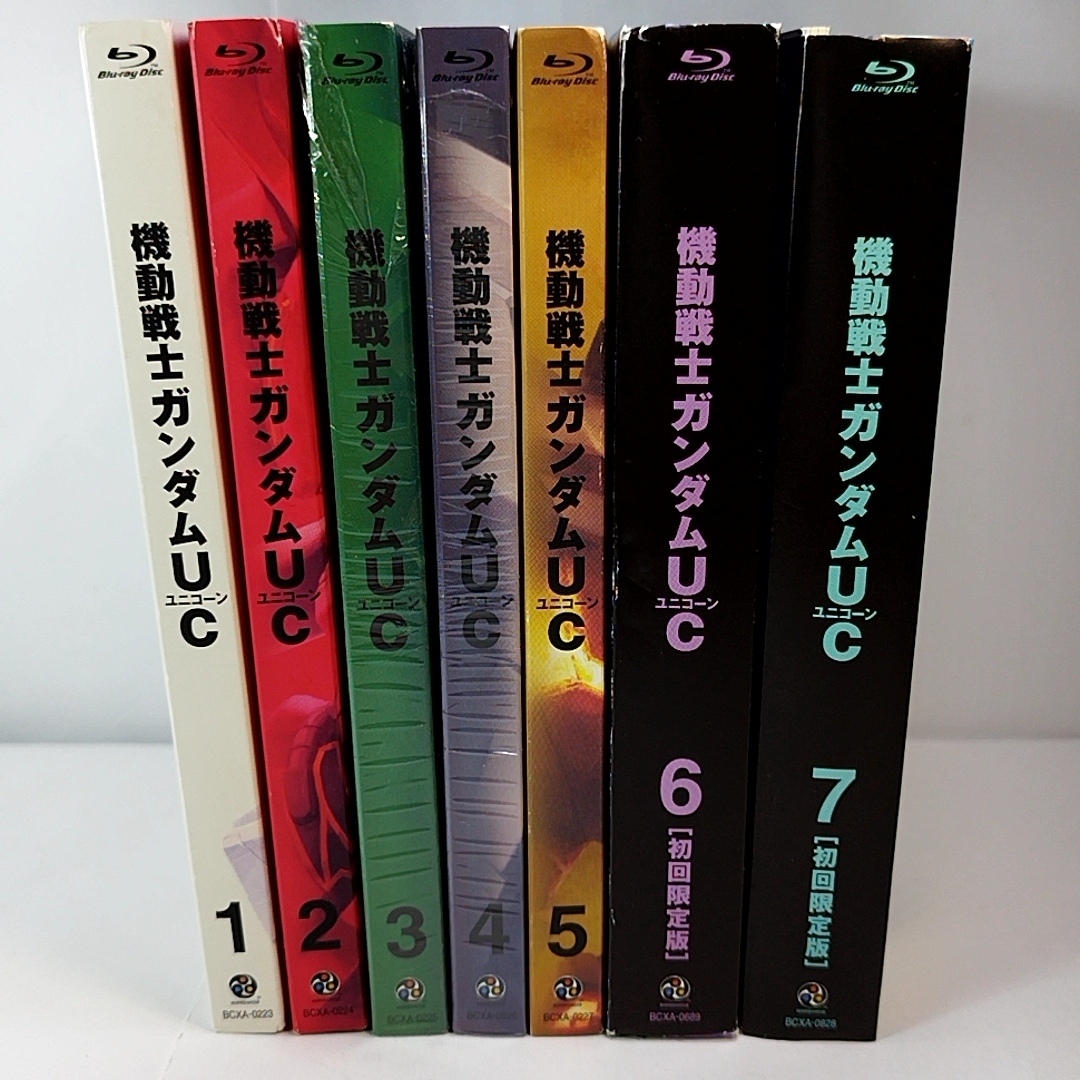  Blu-ray 機動戦士ガンダムUC 初回限定版 全7巻セット ガンダム ユニコーン (6-7巻特典ディスク付き) _2