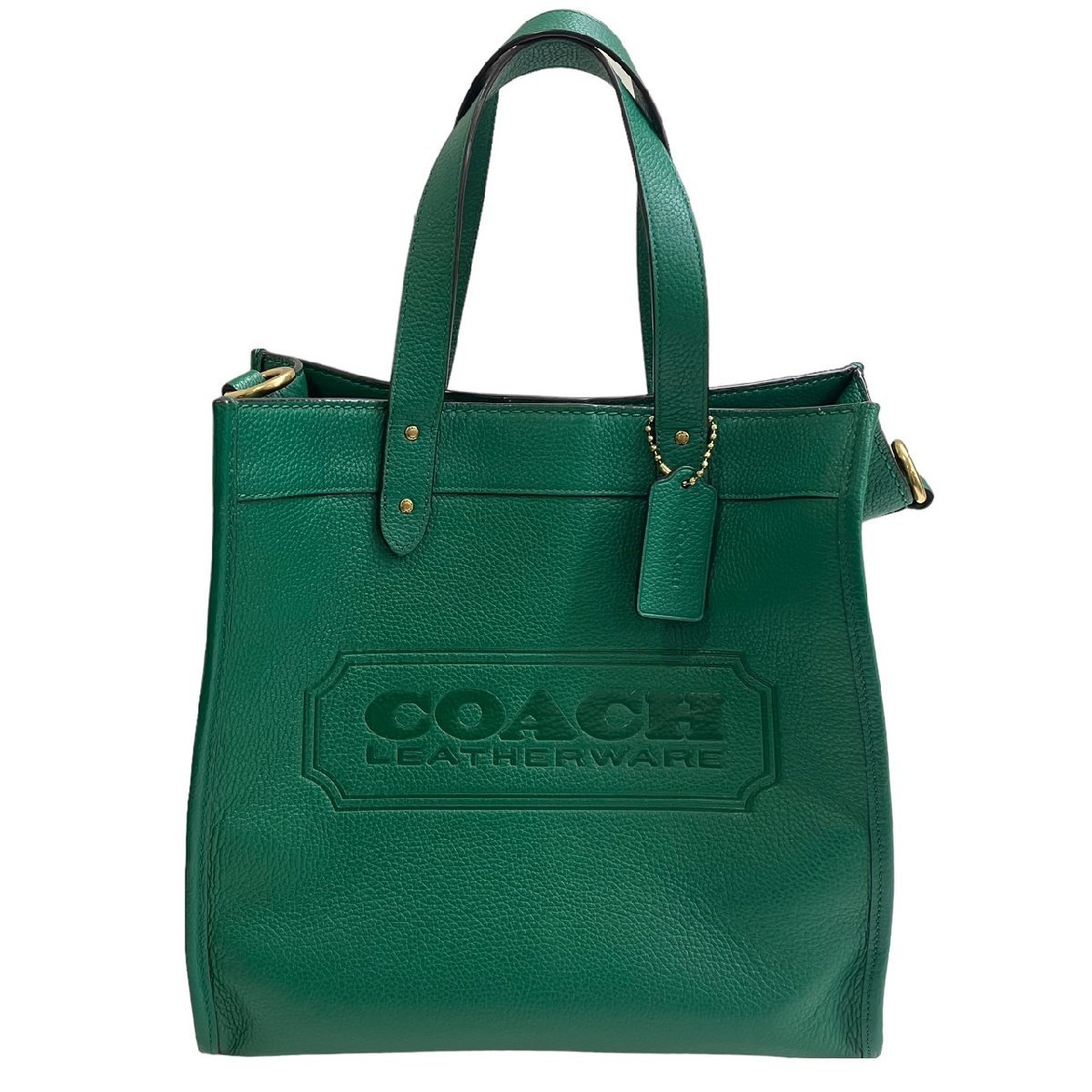 COACH コーチ フィールドトートウィズコーチバッヂ 2WAYトートバッグ 