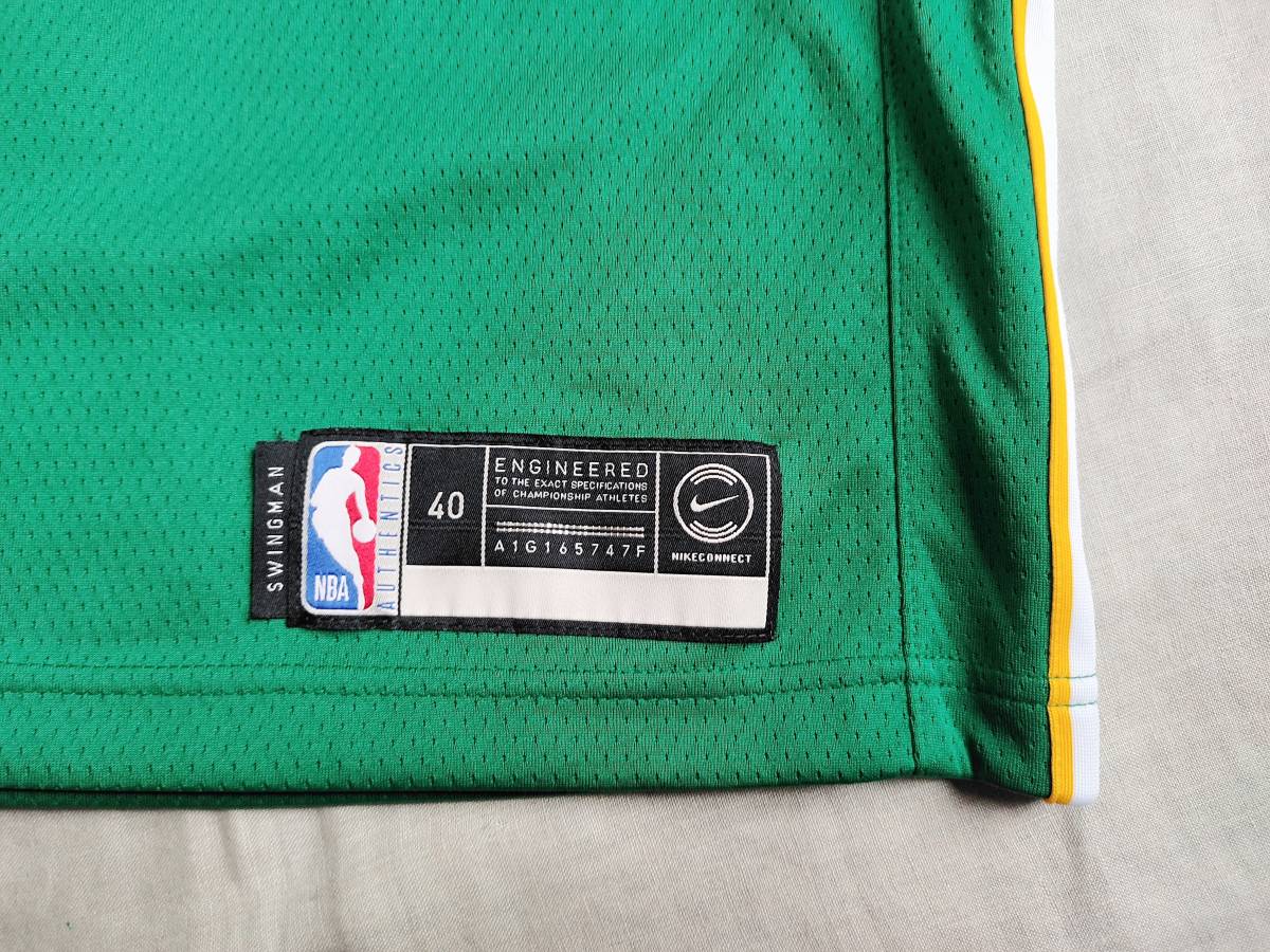 美品 NBA Nike ナイキ City Edition Men Basketball Boston Celtics 