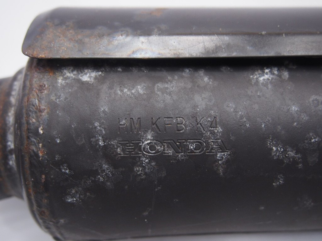 XR230純正マフラー.フルエキKFB-K4刻印MD36削れ傷なし.お探しの方に