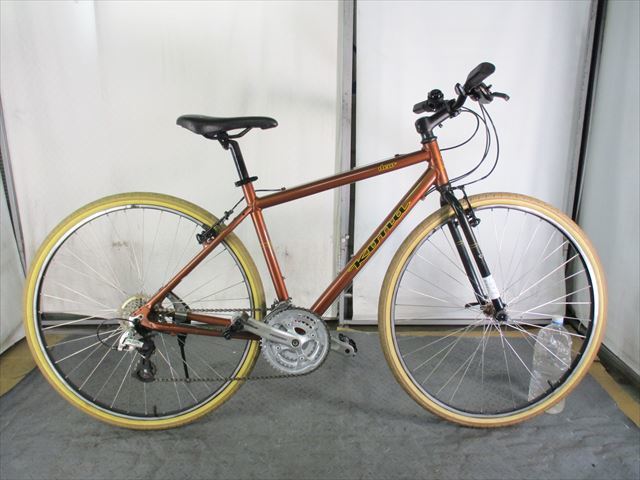 C849　★24800円★整備済み スポーツ中古自転車 クロス【konaコナ　 DEW　ブラウン　48ｃｍ】入札お待ちしております(*^▽^*)
