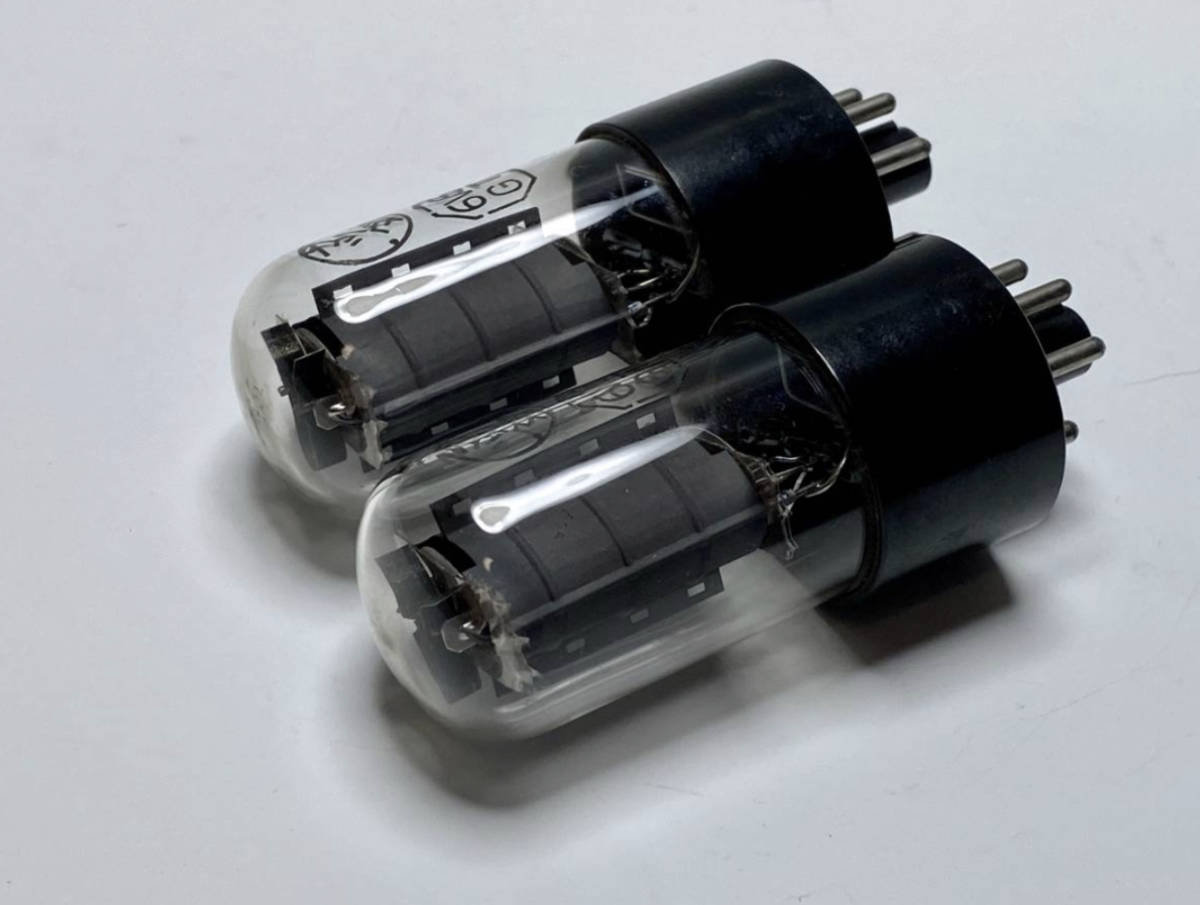 6V6GT 2本 マツダ 試験済み 真空管 中古