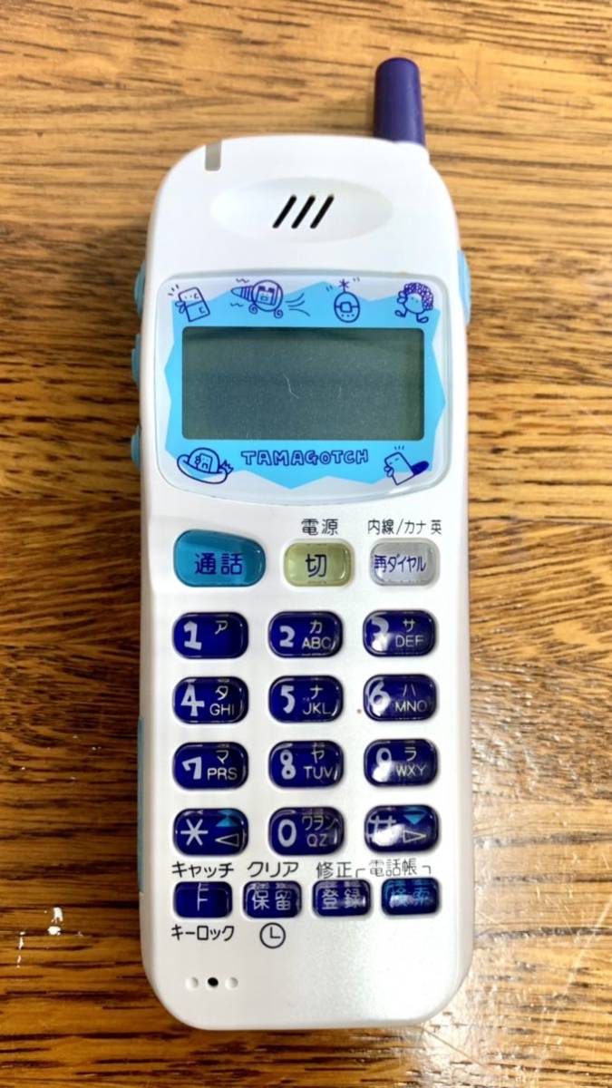 tar49【希少】たまぴっち PHS電話機 BTP-101W（スーパーホワイト） 取 