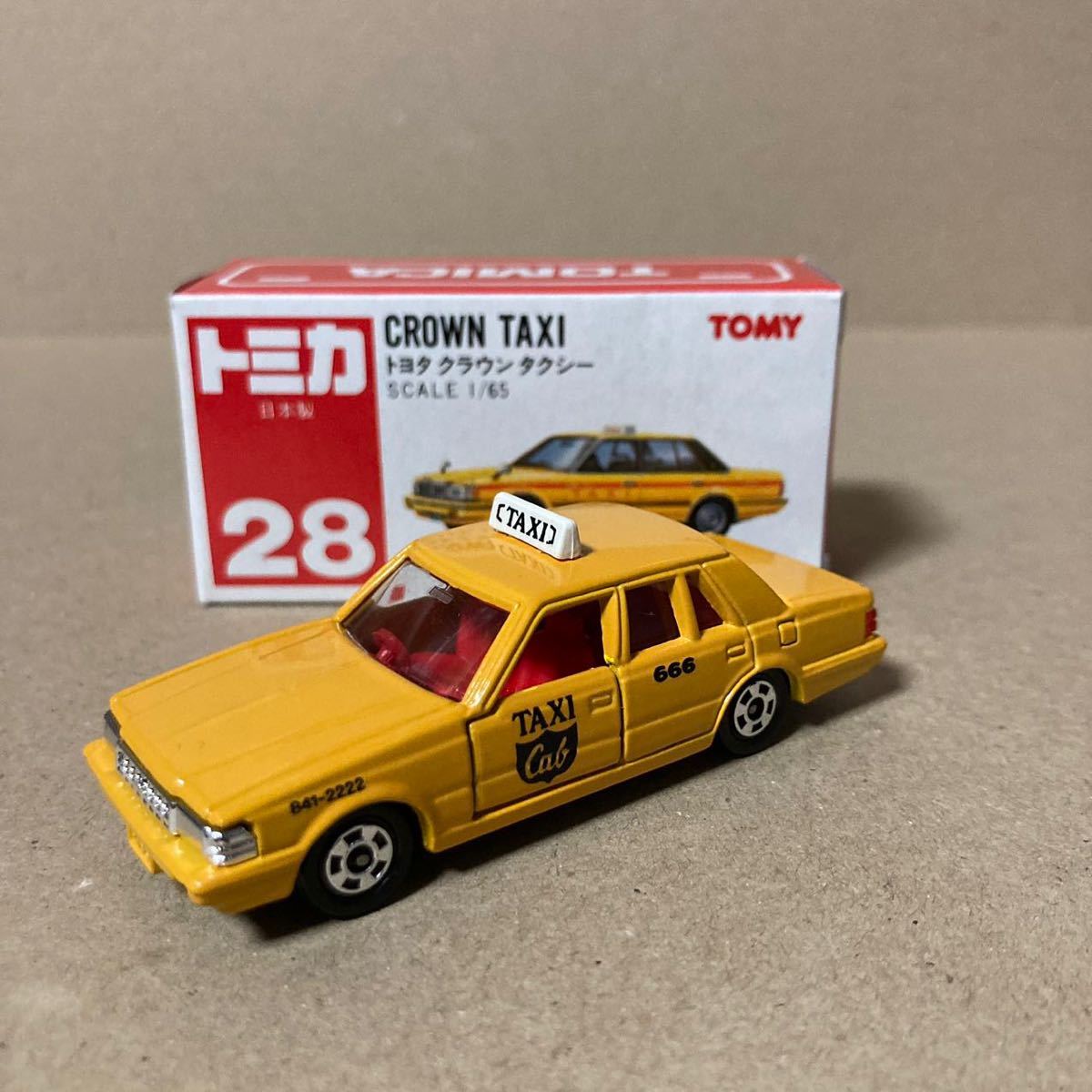 トミカ タクシー クラウン トヨタ 一般輸出 28-5-3 日本製 Pocket Cars
