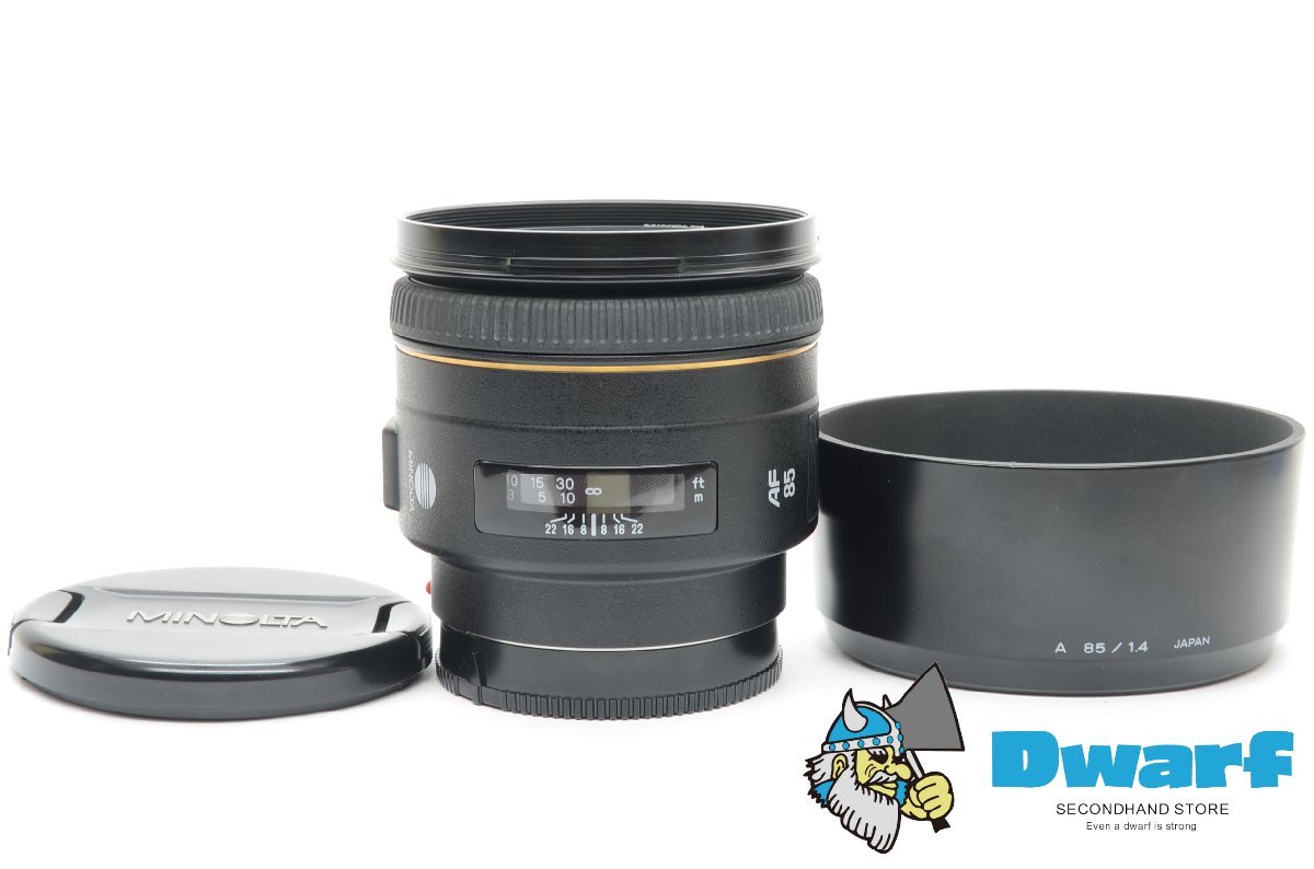 ミノルタ MINOLTA AF85mm F1.4 G オートフォーカス一眼レフ用レンズ