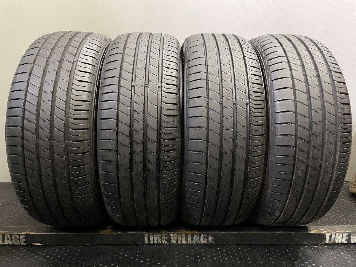 DUNLOP LEMANS V ルマン5 195/55R16 16インチ 夏タイヤ 4本 19年製 バリ溝 吸音スポンジ ミニ CR-Z ノート等　(TC806)