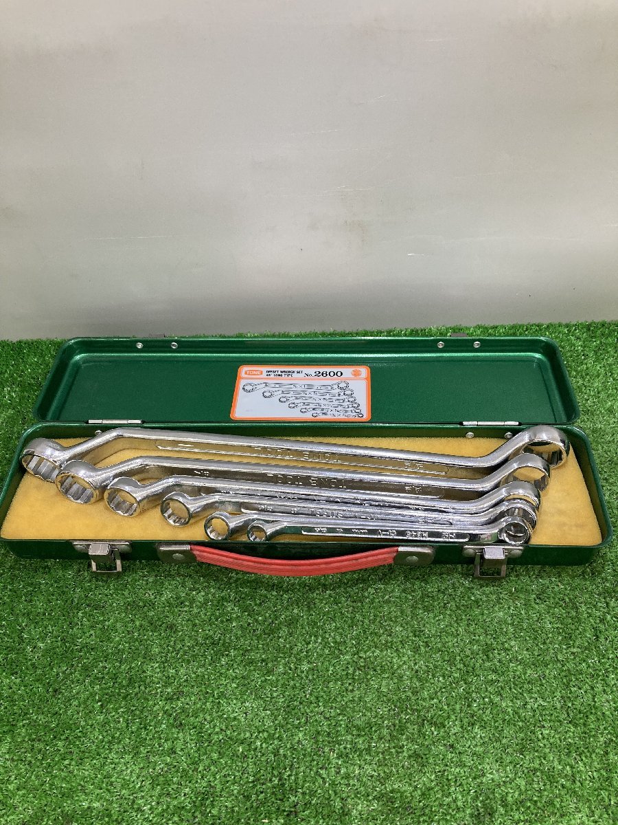 【中古品】★TONE メガネレンチセット NO.2600/ITQGX9M1SAFS