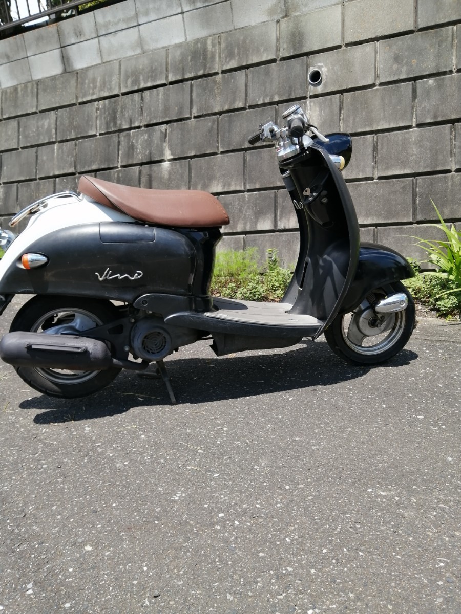 即購入可ですページ ヤマハビーノ もう希少2ストSA10J 加速抜群 実動 型番SA10J