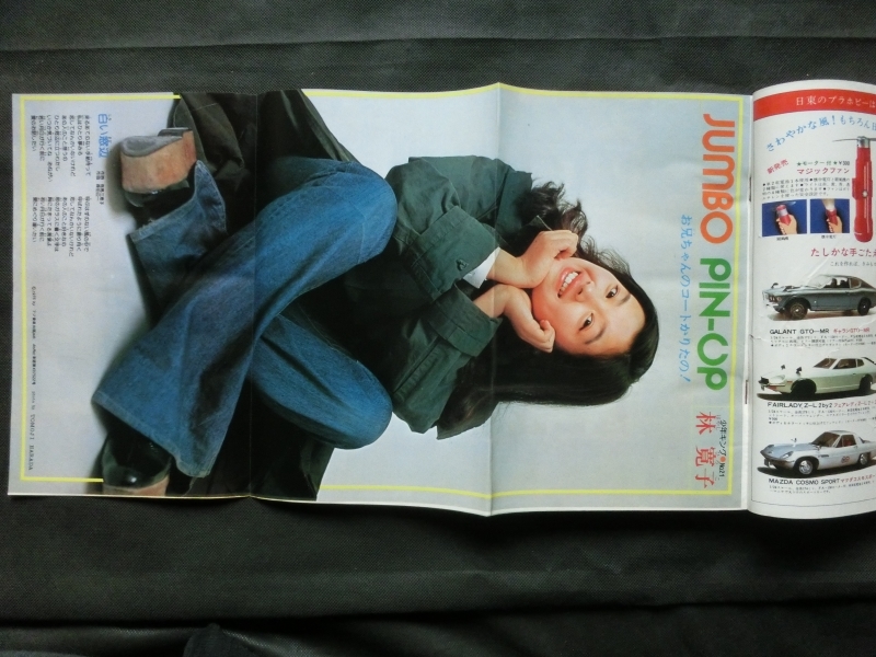 週刊少年キング 1975年 No.21 林寛子ピンナップ付き ワイルド7 おれと